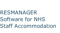 RESMANAGER Software for NHS Staff Accommodation